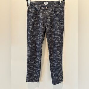 Peter Millar Golf Pants Crown Sport eb66 Camo Print 32 x 30 Gray Black 5 Pocket